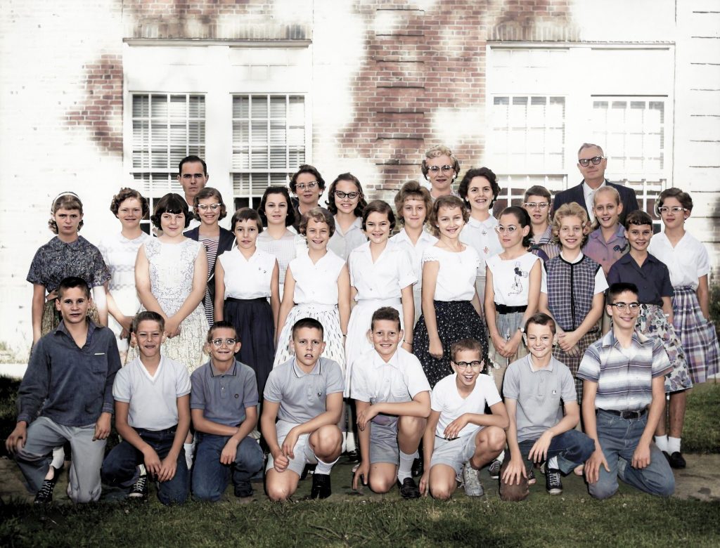 1960-1961 6th Grade Class